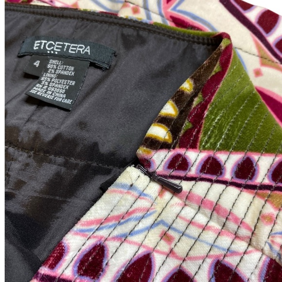Etcetera Vintage Skirt 70’s Style Women’s Size 4 - Picture 6 of 14